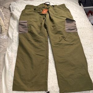 Men's Olive Green Cargo Pants